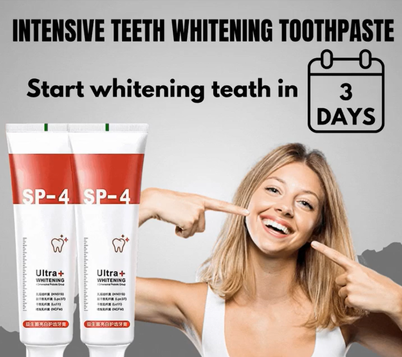 🌟🦷 Probiotic Intensive Teeth Whitening Toothpaste