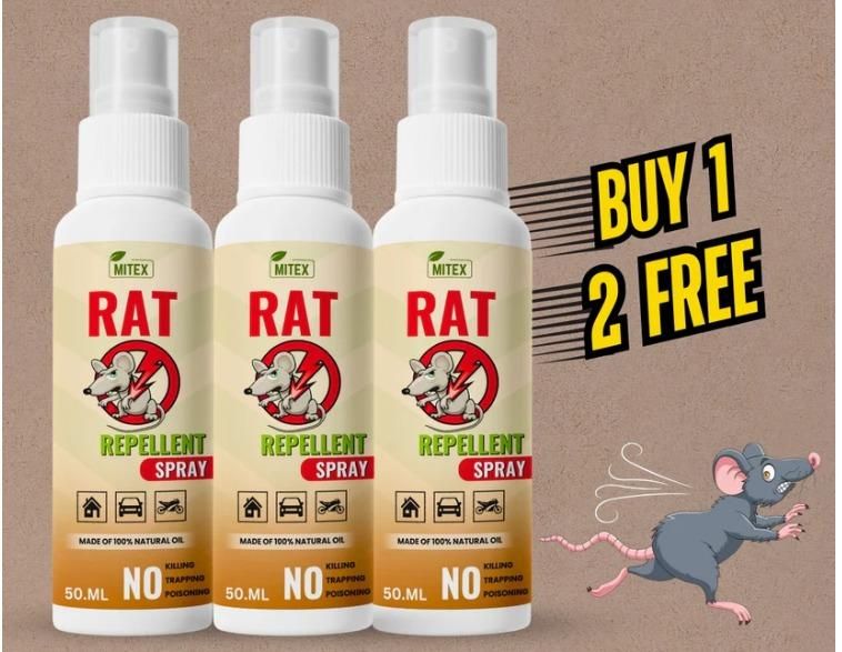 Rat Repellent Spreay 50ML (Pack of 3)