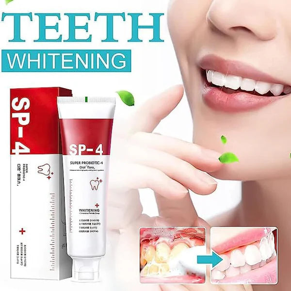 🌟🦷 Probiotic Intensive Teeth Whitening Toothpaste