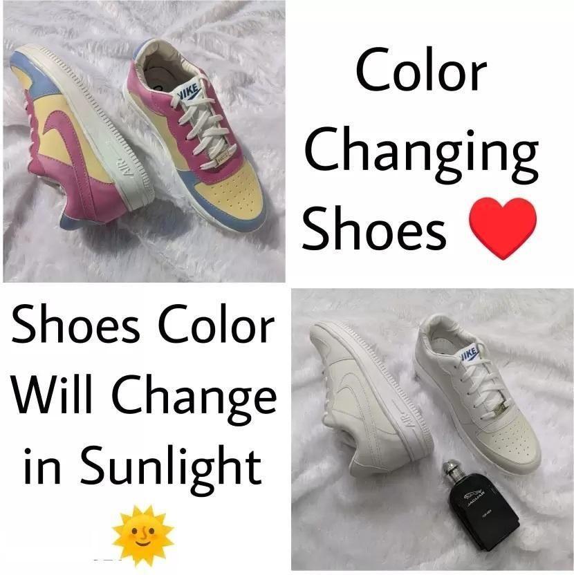 Trendy Color Changing Casual Shoes