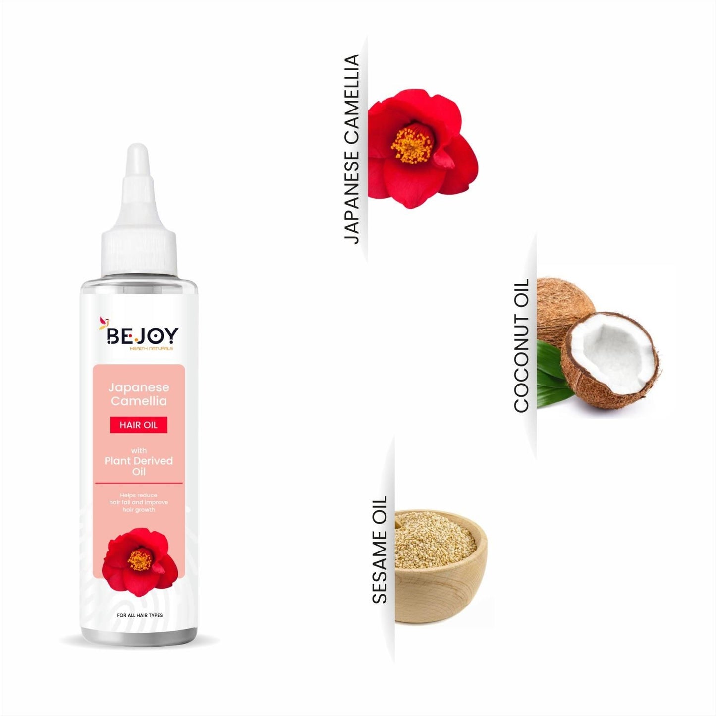 Bejoy Japanese Camellia Hair Oil  150 ml (Pack of 2)