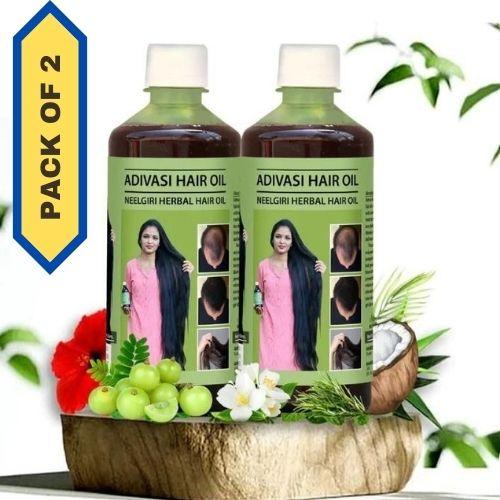 Adivasi Neelgiri Herbal Hair Oil.