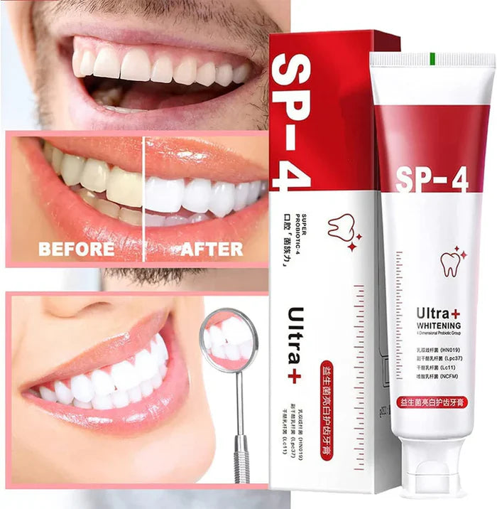 🌟🦷 Probiotic Intensive Teeth Whitening Toothpaste