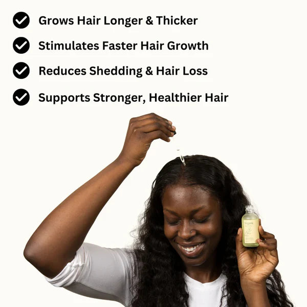 🌿Veganic Natural Hair Growth Oil ✨BUY 1 GET 1 FREE✨