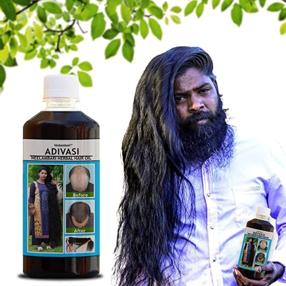 ORIGINAL ADIVASI NEELGIRI HERBAL HAIR OIL -